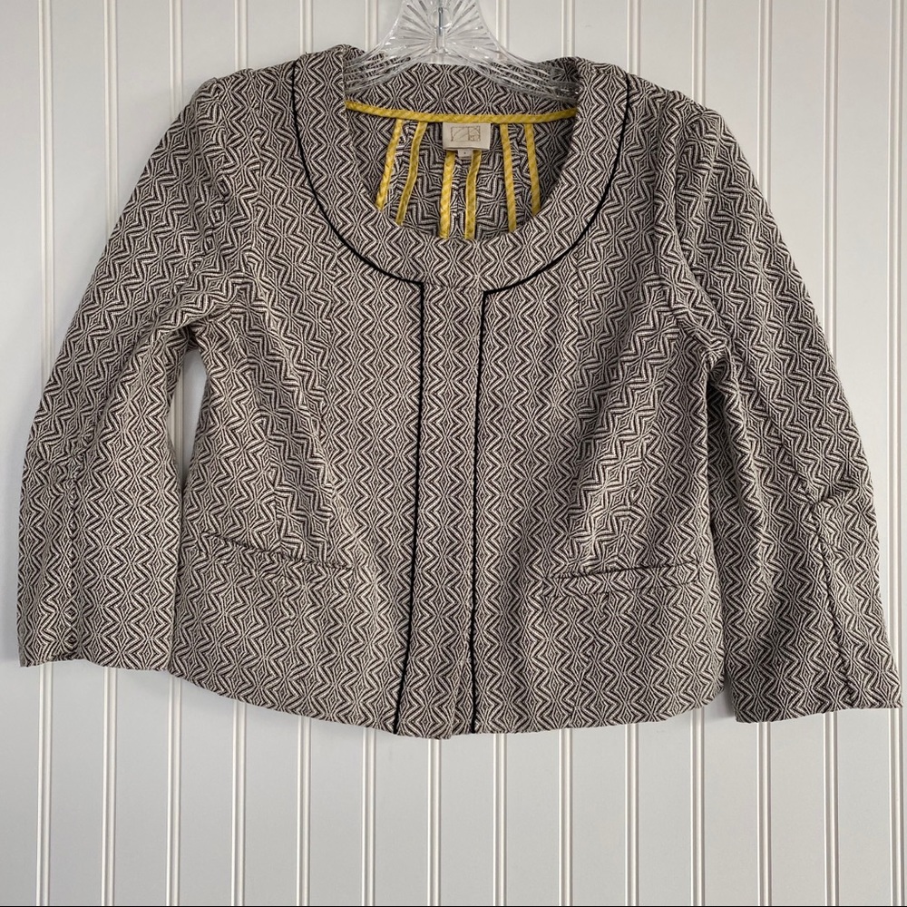 Anthropologie cropped jacket SIZE 8